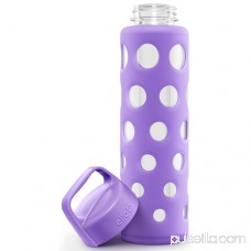 Ello Pure BPA-Free Glass Water Bottle with Lid, 20 oz 554854586
